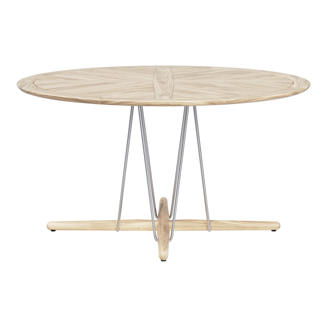 E022 Embrace Outdoor Table - Durable Patio Dining Table for Backyard, Garden, and Poolside - Perfect for Outdoor Entertaining and Relaxation