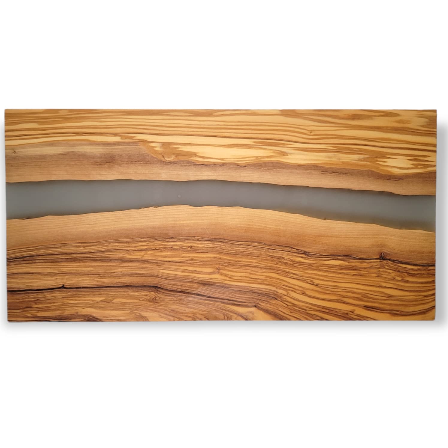 Premium Olive Wood Resin Cutting Board - Durable Kitchen Chopping Board with Natural Wood Grain - Perfect for Serving Charcuterie, Cheese & Slicing Fruits