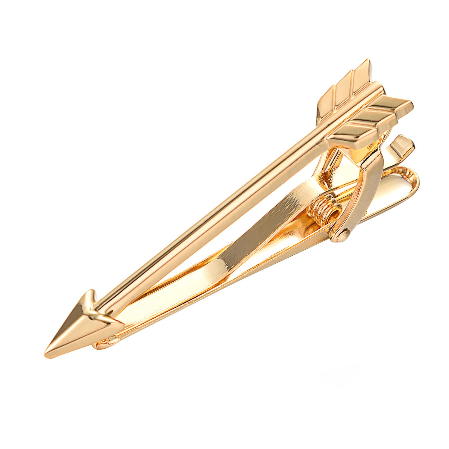 Stylish Owl Tie Clips for Men - Personalized Arrow & Feather Tie Bars - Perfect for Weddings, Business Meetings & Formal Events