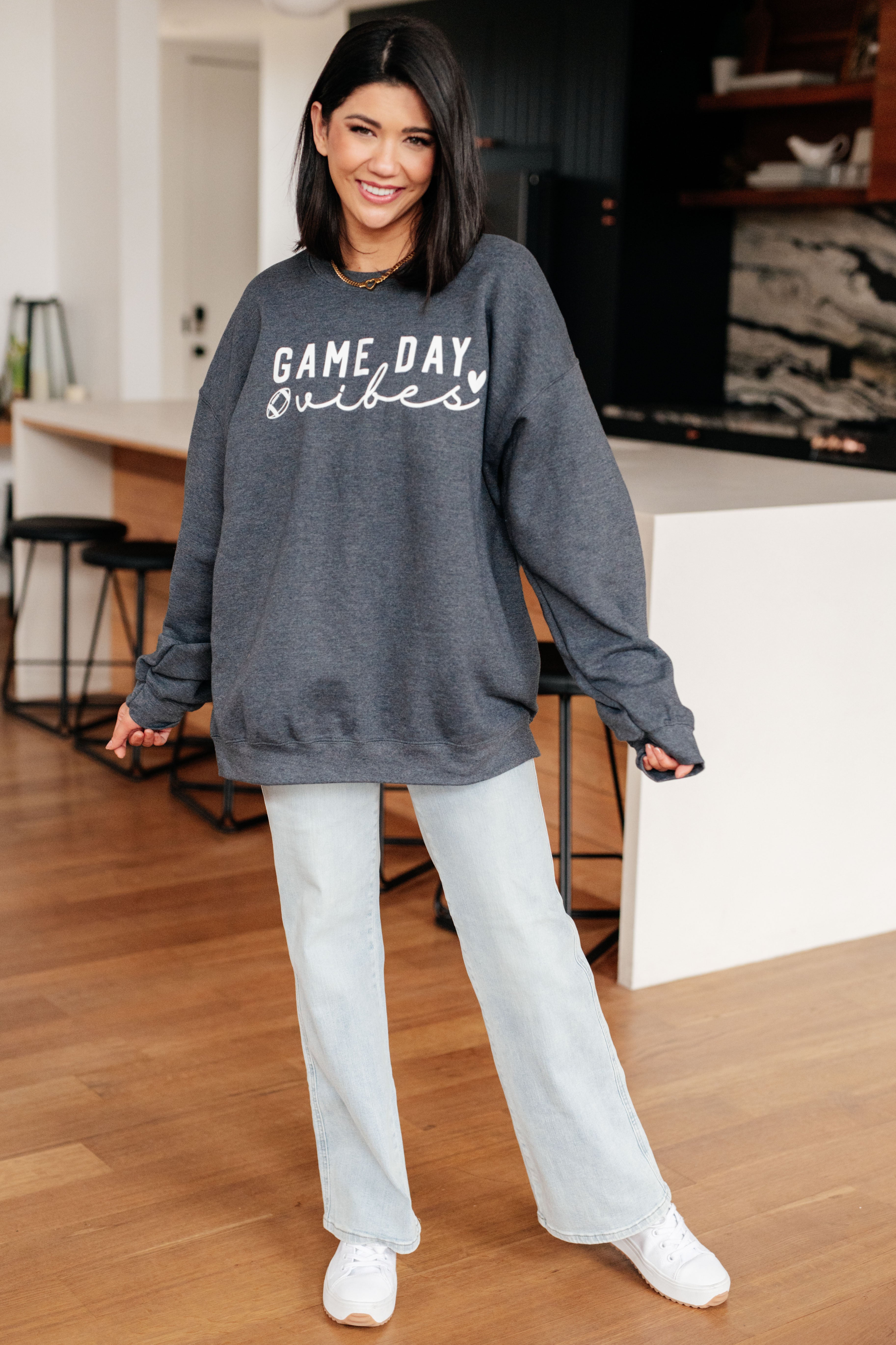 Game Day Vibes Pullover Hoodie - Cozy & Stylish Sweatshirt for Men & Women | Perfect for Football, Basketball, Sports Events & Casual Wear