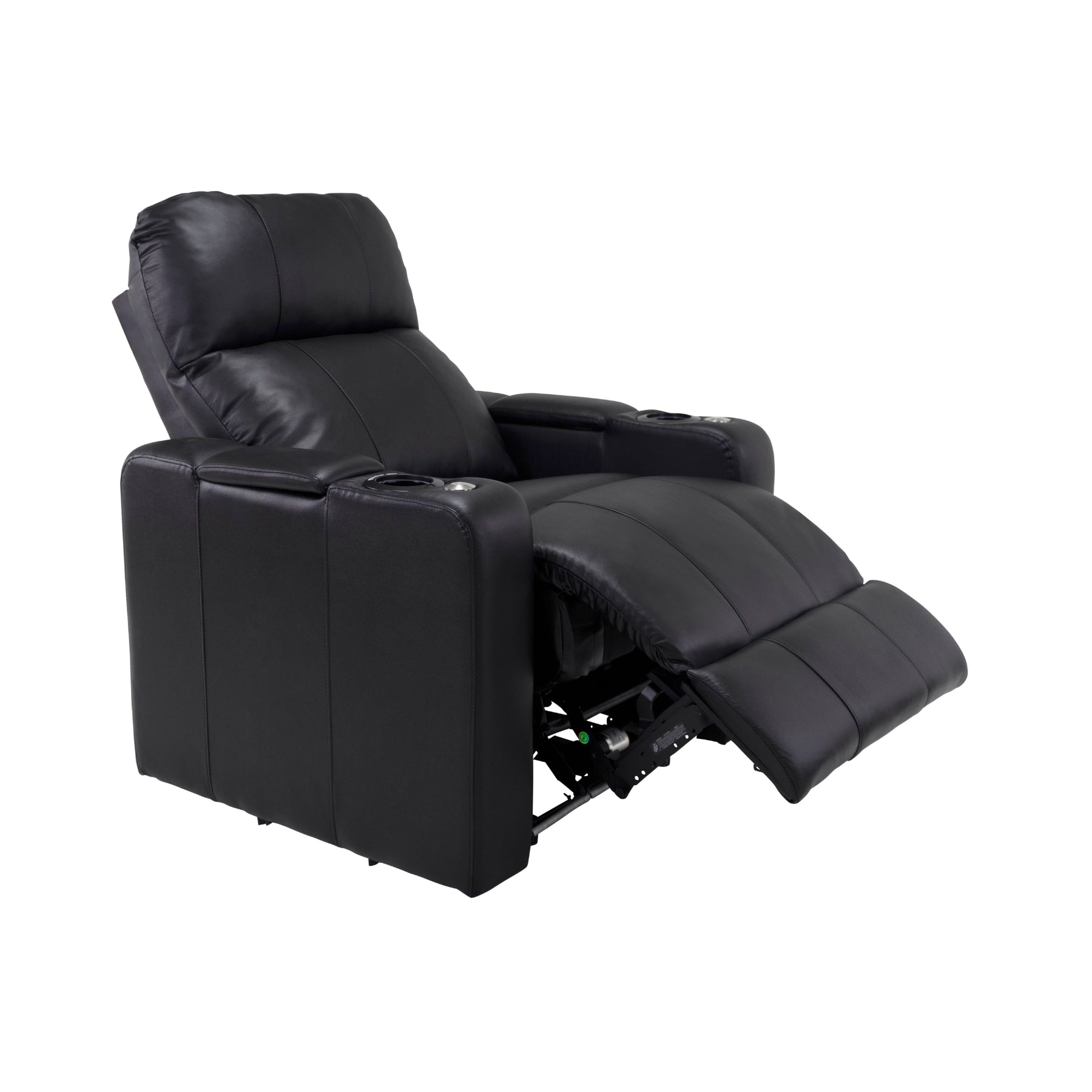 RowOne Single Recliners - Comfortable Lounge Chair for Living Room, Bedroom & Home Theater - Ergonomic Design with Adjustable Backrest and Footrest - Perfect for Relaxing, Reading & Watching TV