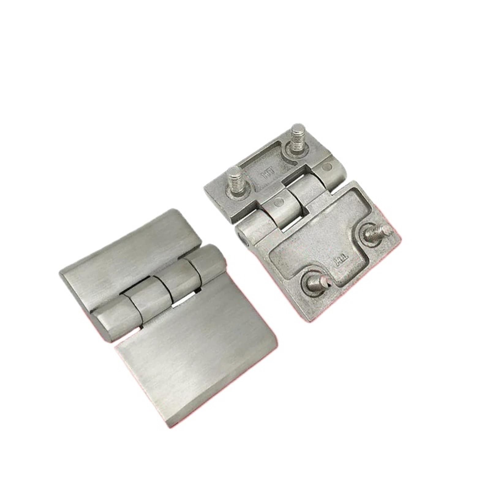 Stainless Steel Precision Casting Hinge with Stud - 60x120mm Cabinet Drawer Door Hardware Hinge (1 Piece) - Durable & Corrosion-Resistant for Kitchen, Bathroom & Furniture Installation