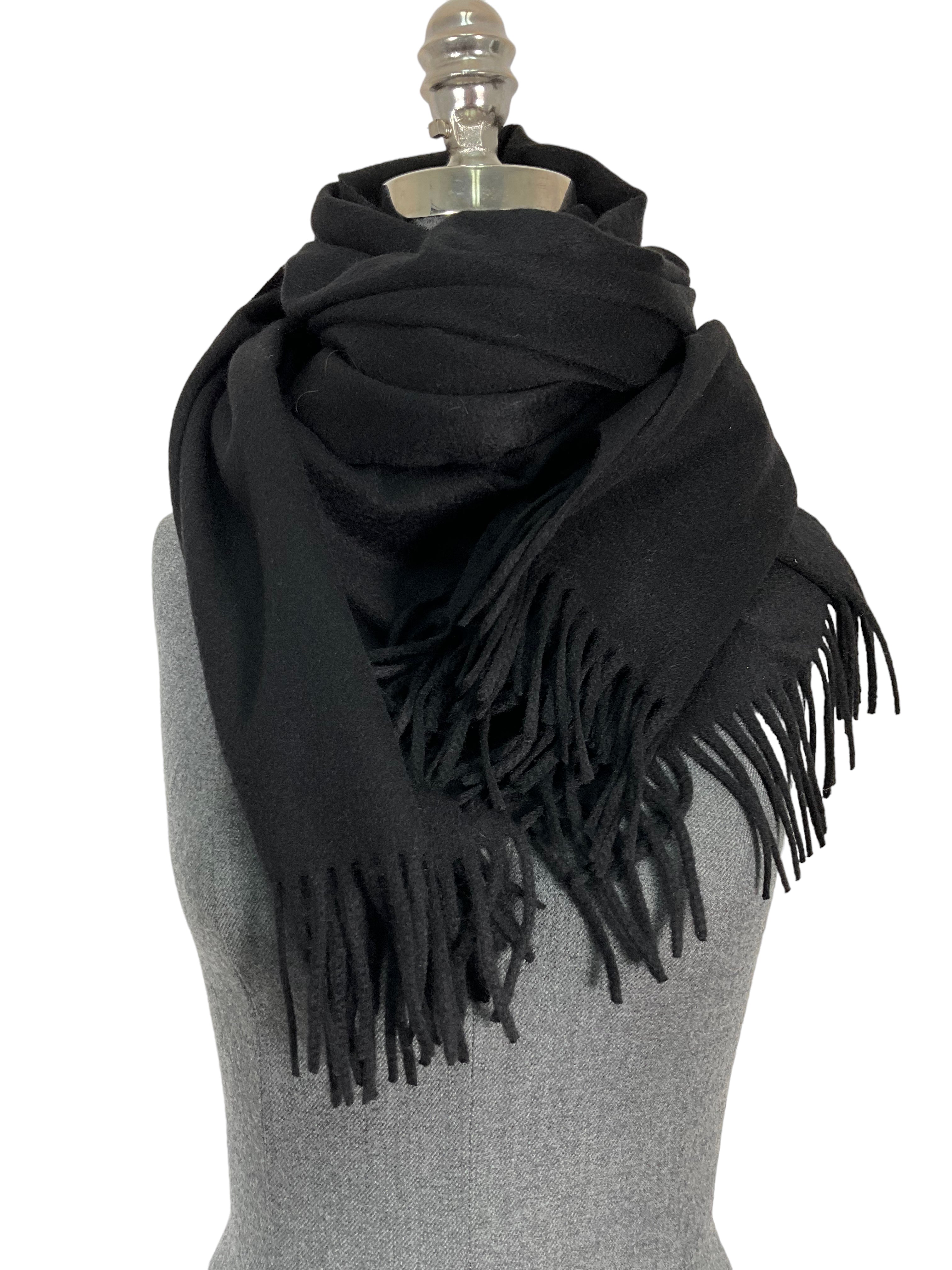 Louis Vuitton Extra Large Cashmere Scarf - Luxury Winter Wrap for Women & Men - Perfect for Cold Weather, Travel & Fashion Accessory