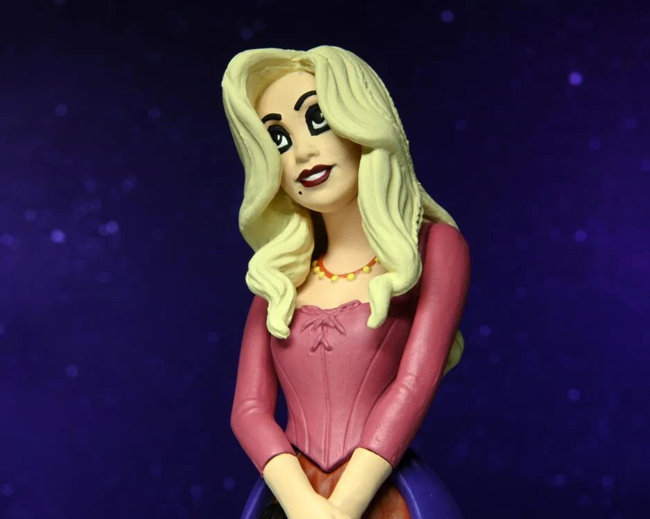 Hocus Pocus Toony Terrors Sarah Sanderson Action Figure - Collectible Horror Movie Toy for Halloween Decor & Disney Fans