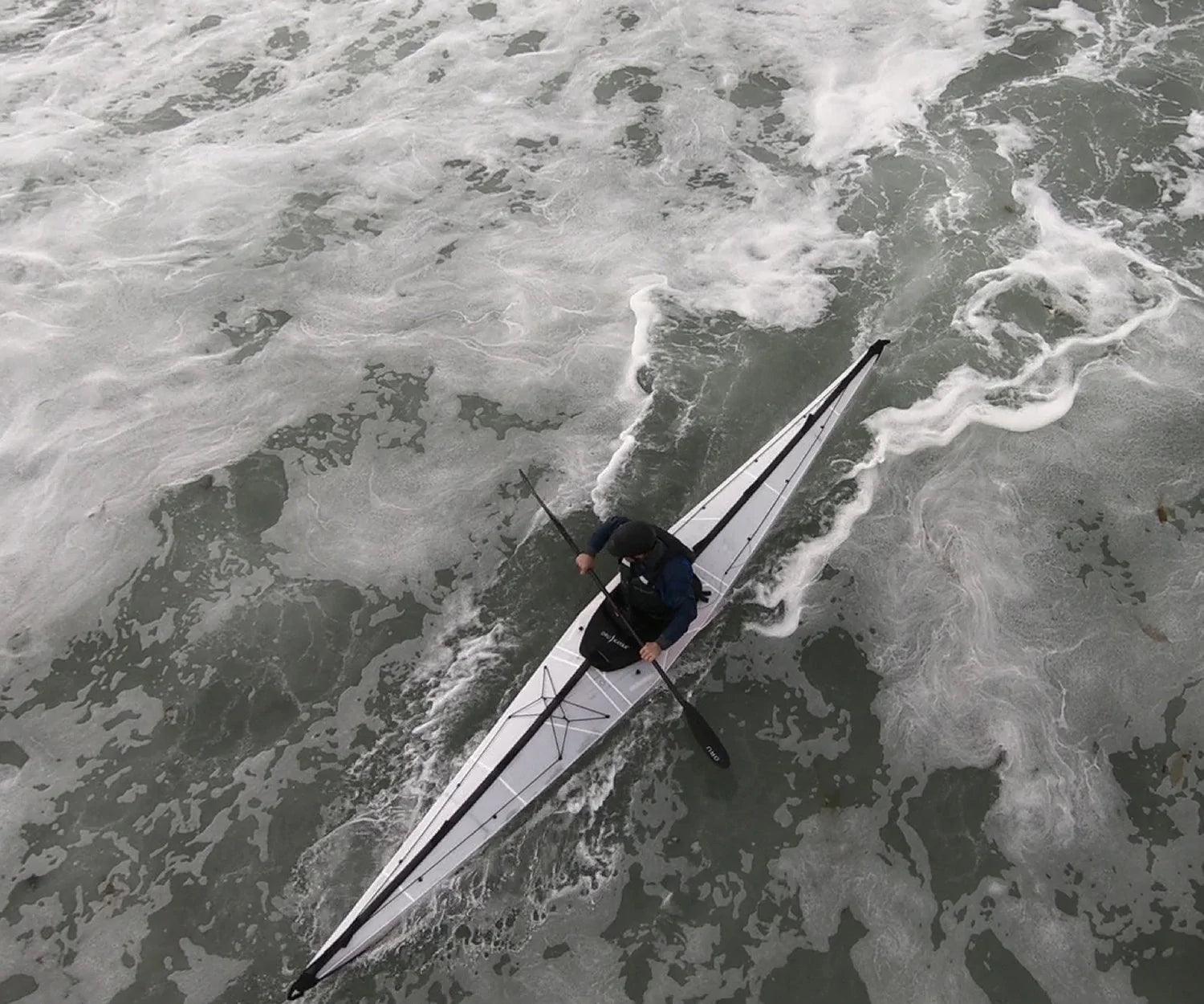 Oru Coast XT Foldable Kayak - Lightweight & Portable for Outdoor Adventures | Perfect for Camping, Fishing & Water Sports