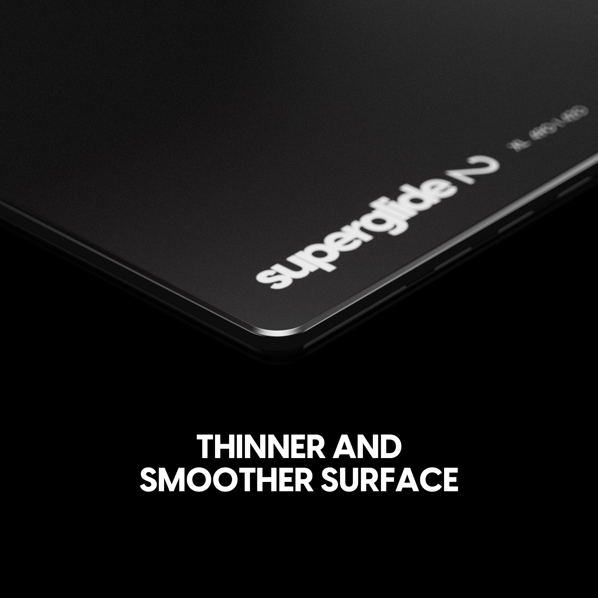 Pulsar Superglide V2 Glass Gaming Mouse Pad - Ultra Smooth Surface for Precision Control - Perfect for FPS, MOBA & Esports Gaming
