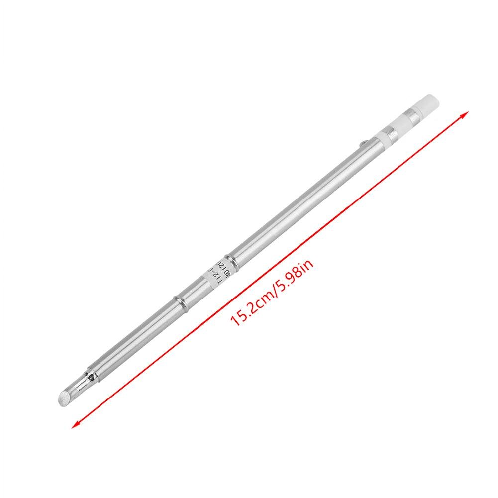 Premium T12-C4 Soldering Iron Tips 75W (200℃~480℃) - High-Quality Replacement Tips for FX-951 Rework Station | Perfect for Electronics Repair, PCB Work & Low Temperature Soldering Projects