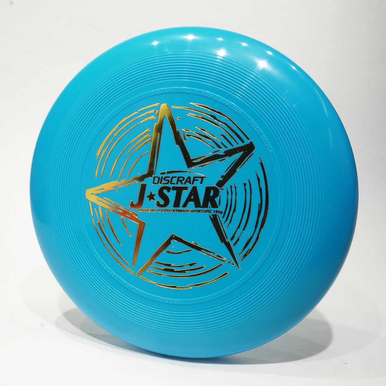 Discraft J Star Youth Ultimate Frisbee - Orange Flying Disc for Kids & Teens - Perfect for Outdoor Play, Sports, and Ultimate Frisbee Games