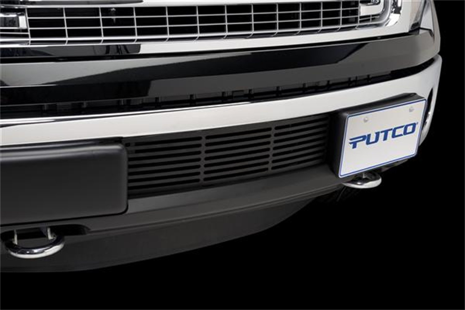 Putco 87182 Stainless Steel Black Grille Insert for Ford EcoBoost - Upgrade Your Truck's Style & Protection | Perfect for Off-Roading & Daily Driving