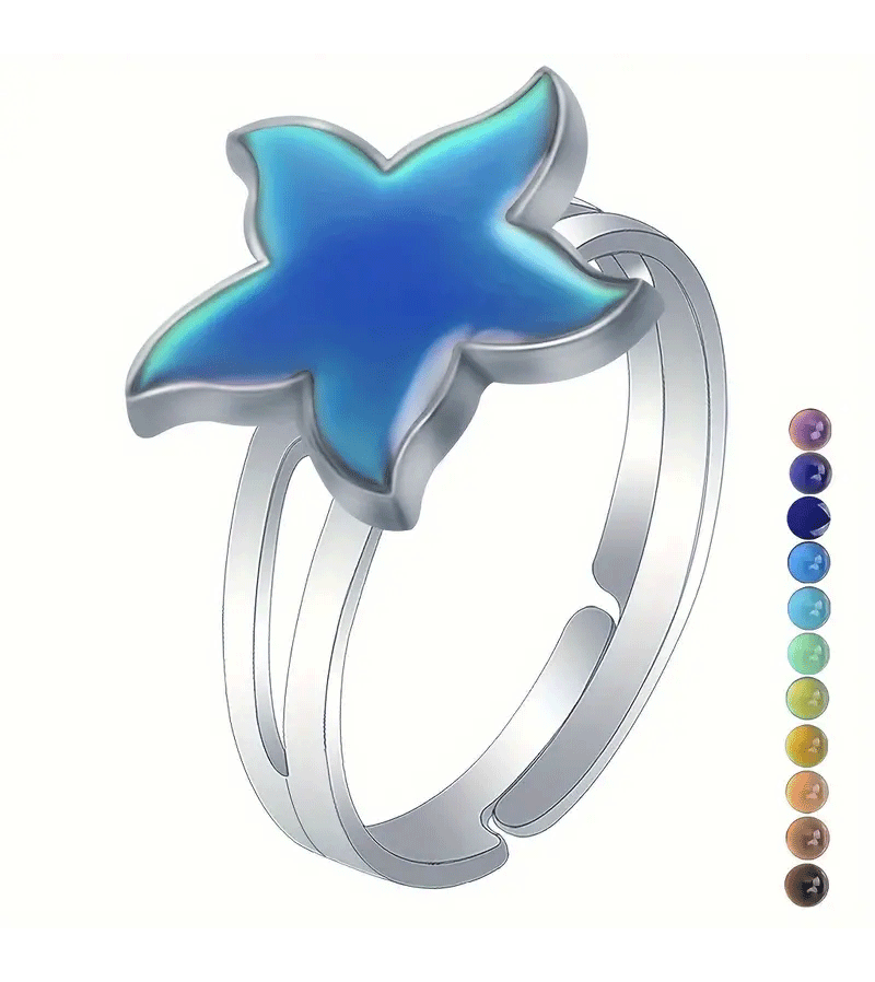 Emotional Color Changing Mood Ring | Fun & Stylish Jewelry for Teens & Adults | Perfect for Parties, Gifts & Self-Expression