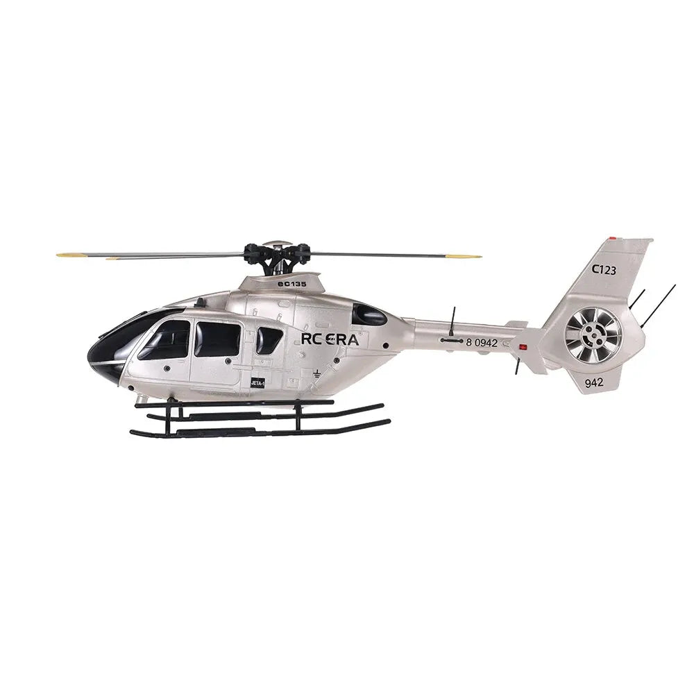 **EC135 RC Helicopter 1:36 Scale - 6CH 6-Axis Gyro with Altitude Hold & Optical Flow Positioning - Indoor/Outdoor Remote Control Toy for Kids & Adults**