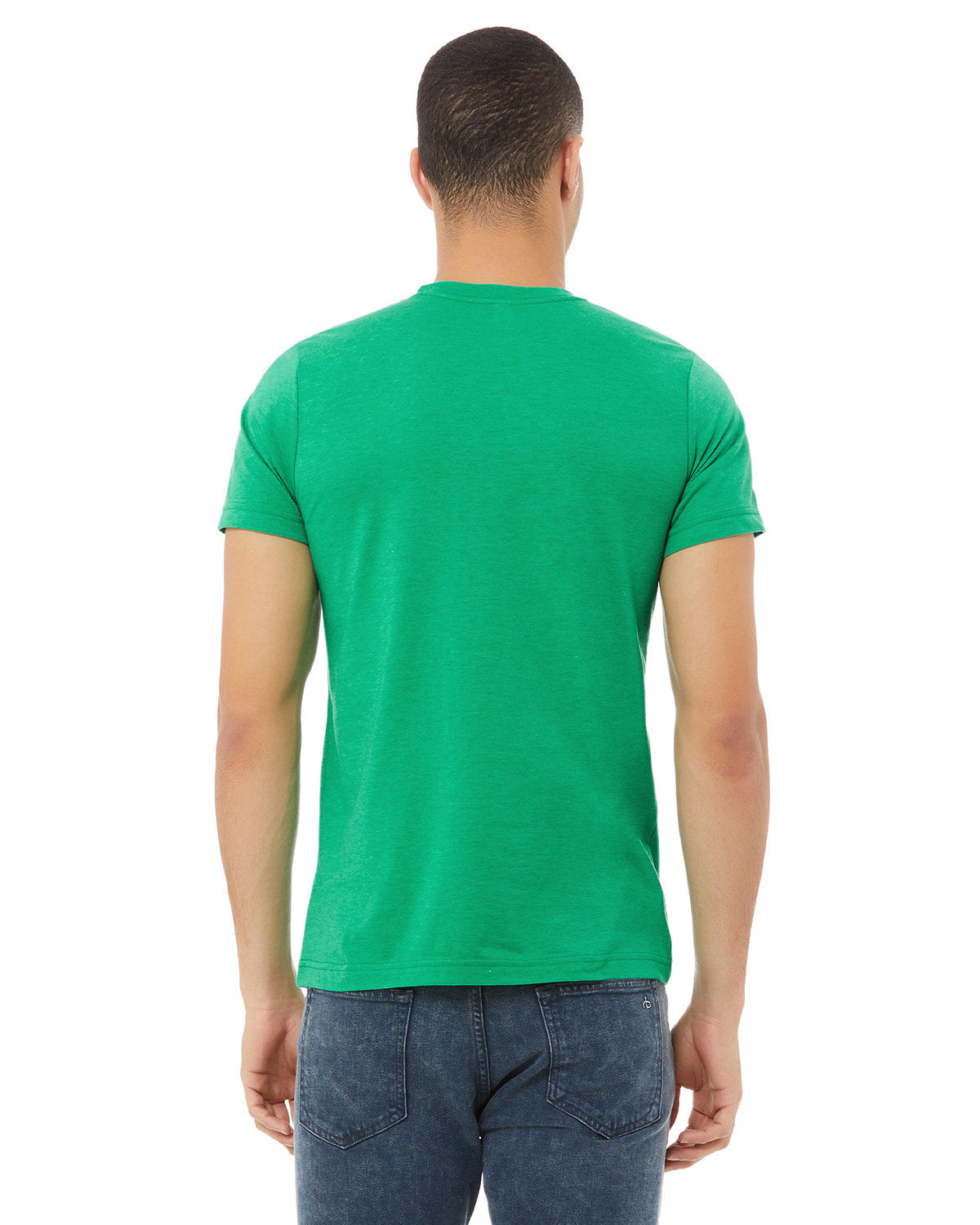Bella + Canvas 3001CVC Unisex Heather CVC Crew Neck T-Shirt - Soft Cotton Blend Tee for Men & Women - Perfect for Casual Wear, Screen Printing & Everyday Comfort