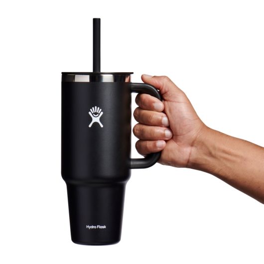 40 Oz All Around™ Travel Tumbler with Straw and Lid - Insulated Stainless Steel Water Bottle for Hot & Cold Drinks - Perfect for Hiking, Gym, Office and Outdoor Activities