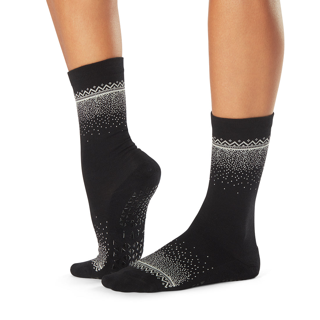 Tavi Noir Jess Grip Socks - Non-Slip Yoga Socks for Women, Anti-Skid Workout Socks with Grips for Pilates, Barre, Dance & Home Use