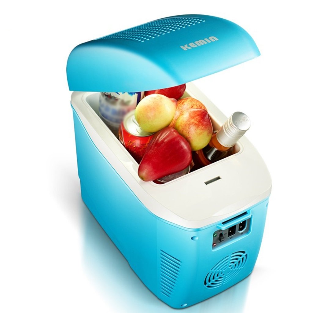 Peaceip 7.5L Portable Car Refrigerator - 12V/220V Dual Power Mini Fridge for Home, Dorm, Office & Travel | Compact Cooling Solution for Road Trips, Camping & Small Spaces