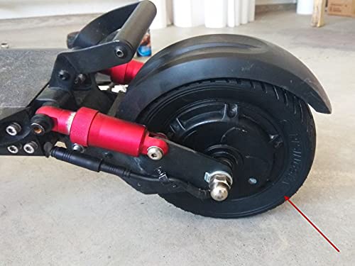 8 Inch Universal Electric Scooter Rear Tire - 200x60 Non-Pneumatic Vacuum Wheel Replacement for Brushless Motor Scooters | Perfect for Commuting, Campus Travel & Urban Mobility