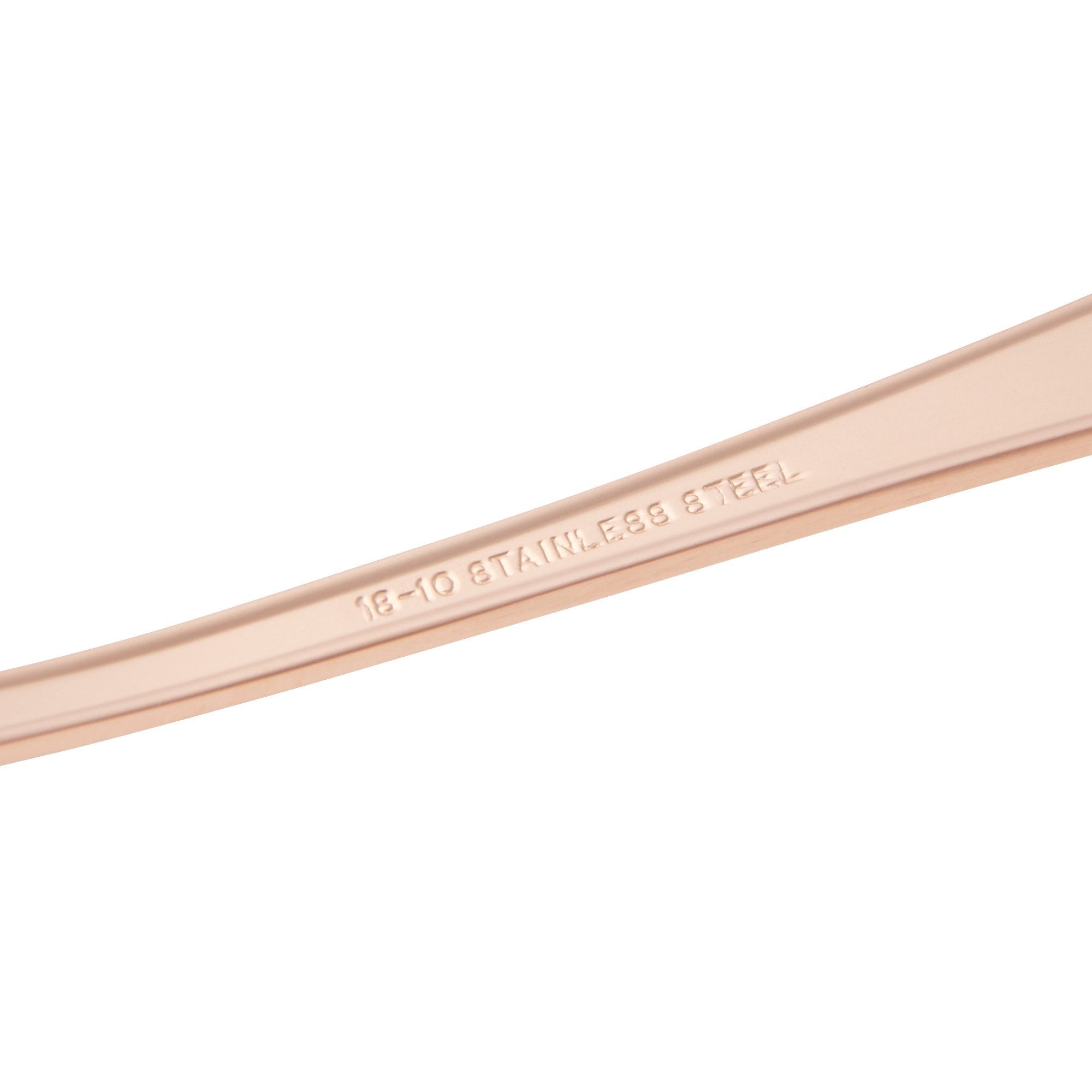 Elegant Pink Gold Tea Spoon - Premium Stainless Steel Dessert Spoon for Tea, Coffee, and Desserts - Perfect for Afternoon Tea, Gifts, and Home Dining