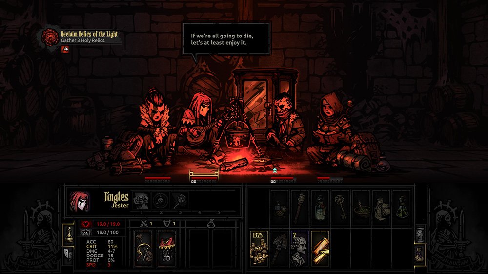 Darkest Dungeon Nintendo Switch Game - Japanese Import, Region Free - Horror RPG Adventure for Home & Travel Gaming