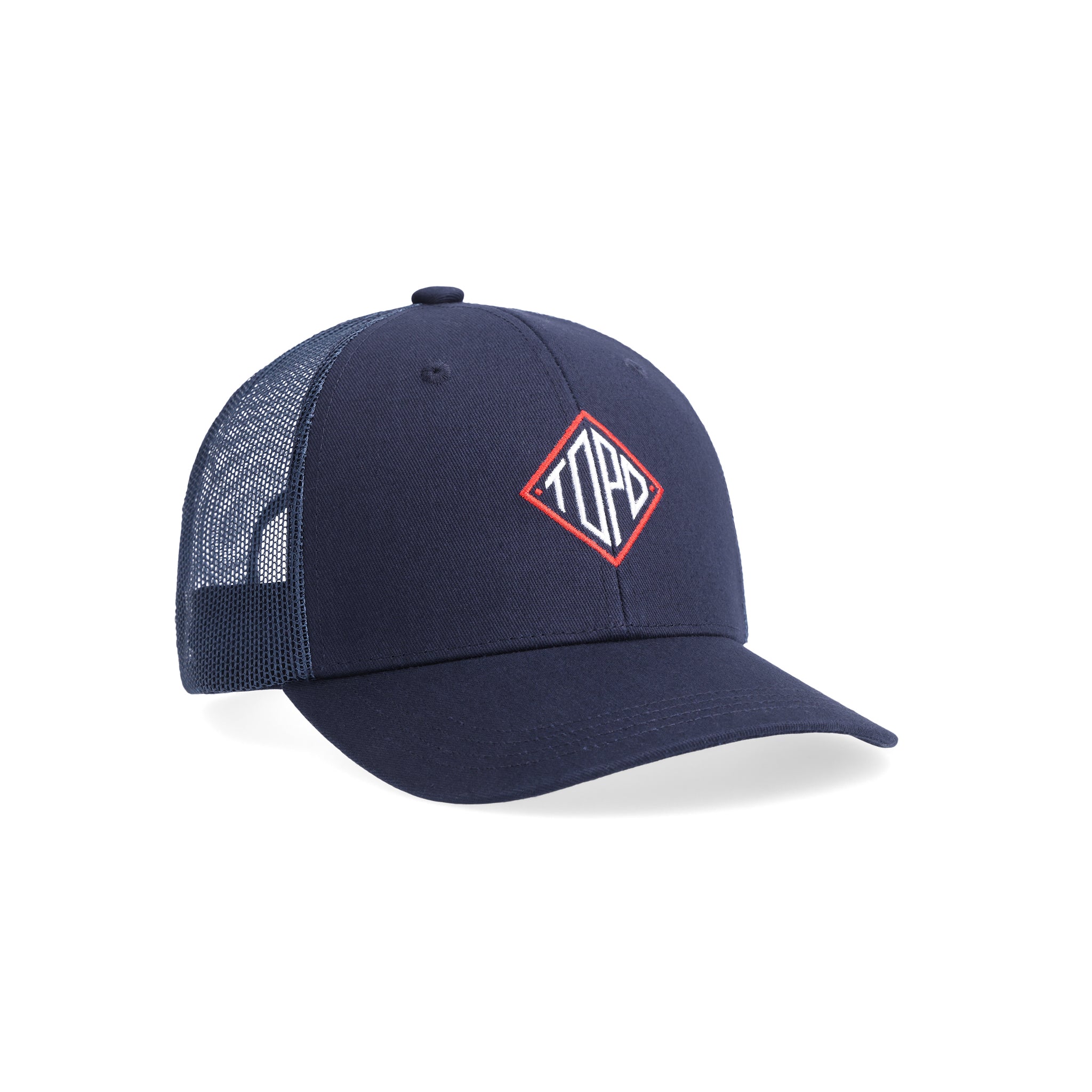 Topo Trucker Hat for Men & Women - Stylish Diamond Design Snapback Cap - Perfect for Outdoor Adventures, Hiking & Casual Wear - Final Sale
