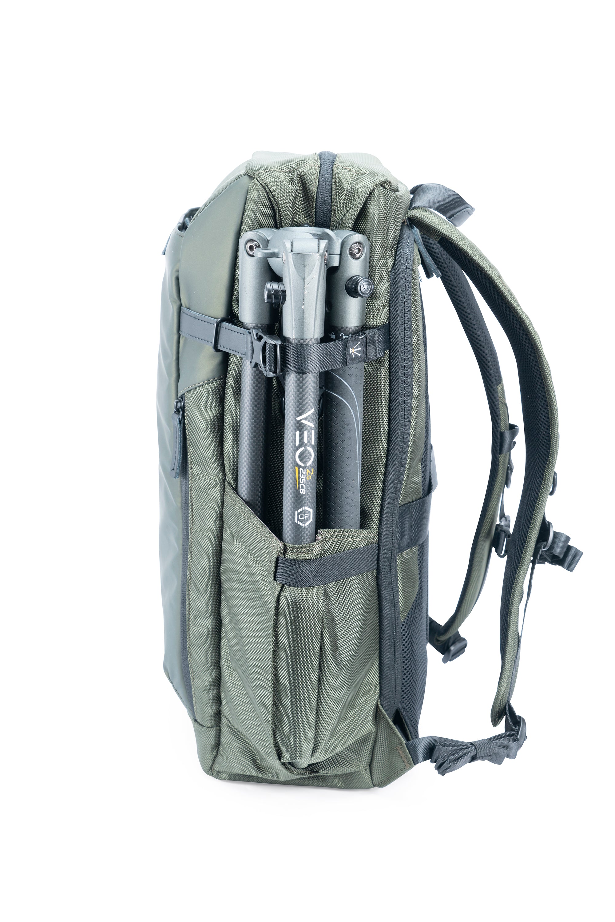 VEO SELECT 49 Laptop Backpack - Durable Waterproof Travel Backpack for Men & Women, Green - Perfect for Work, School, Hiking & Outdoor Adventures