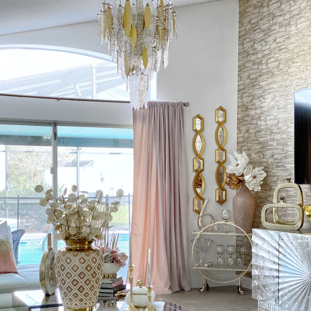 Daniela Chandelier - Modern Crystal Ceiling Light Fixture for Dining Room, Living Room, Bedroom - Elegant Lighting Decor for Home & Office
