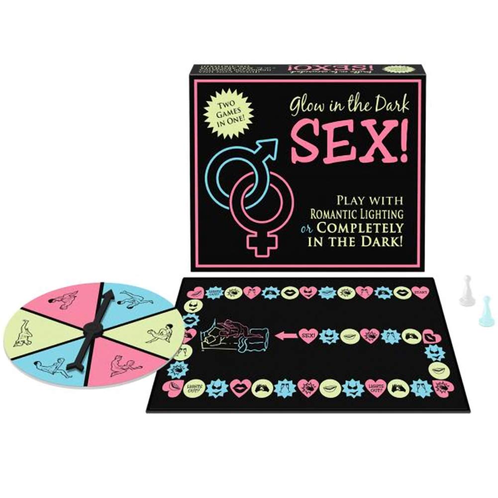 Glow in The Dark Adult Intimacy Board Game - Romantic Couples Night, Date Night & Party Fun for Adults