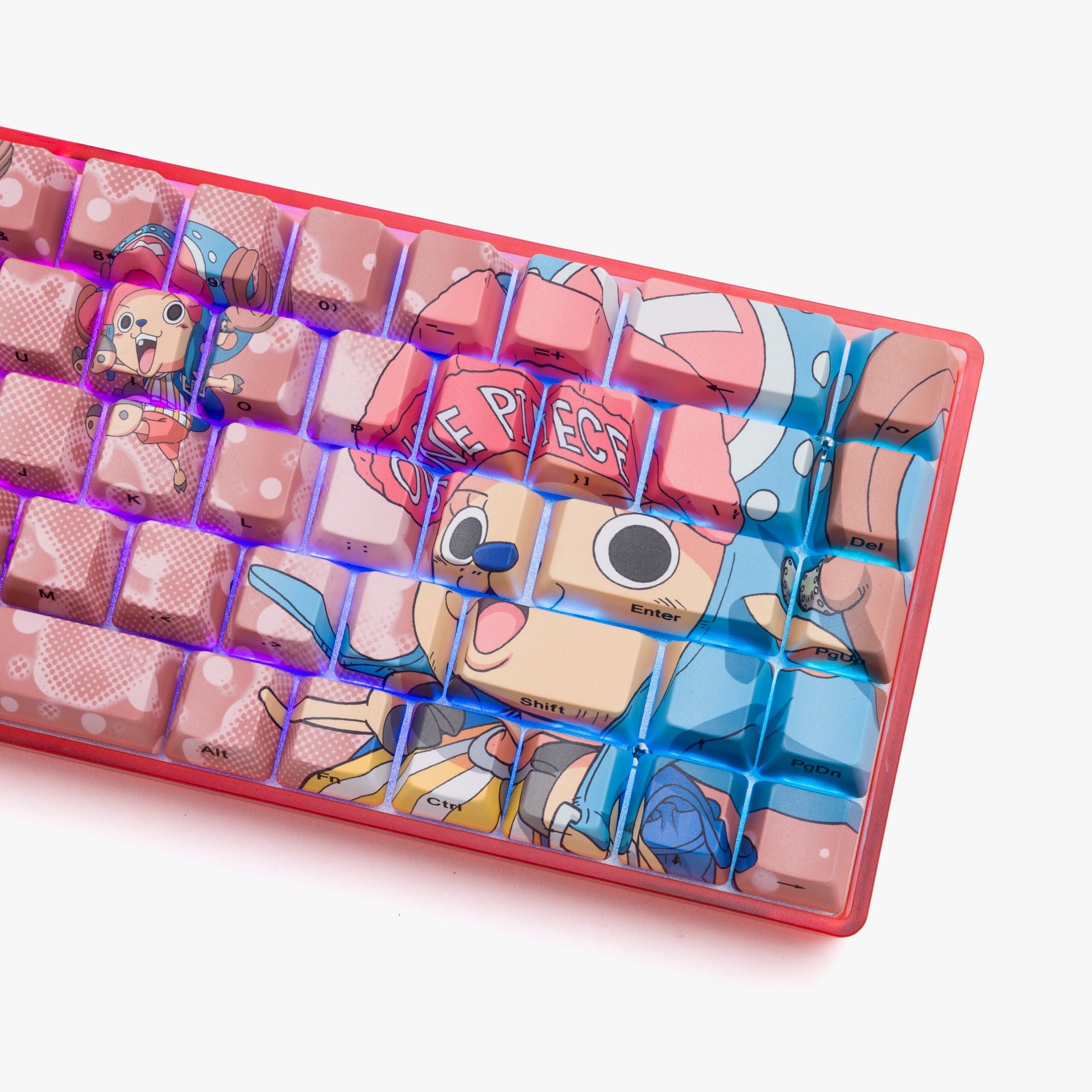 One Piece x HG Basecamp 65HE Mechanical Keyboard - Chopper Edition | Anime Themed Gaming Keyboard for PC & Mac | Perfect for Anime Fans & Mechanical Keyboard Enthusiasts