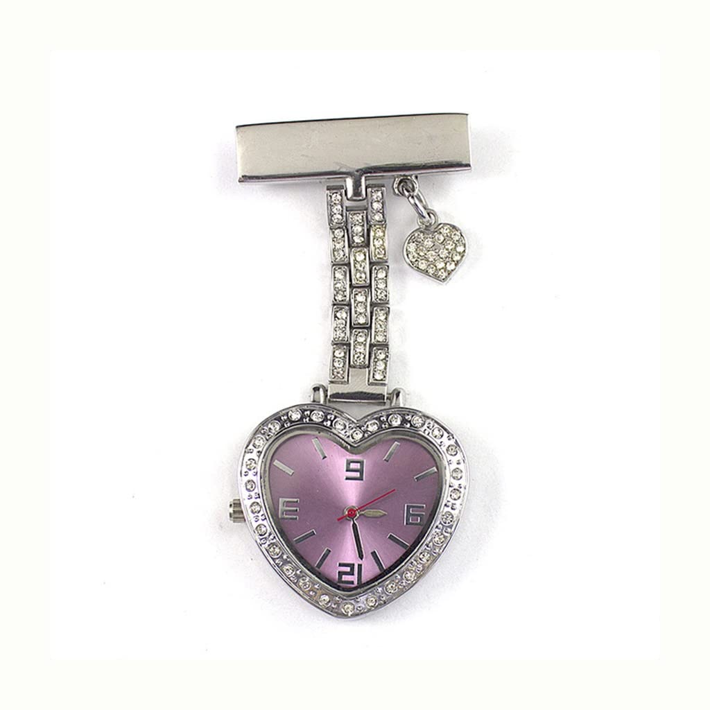 GANFANREN Nurse Lapel Pin Watch - Medical Doctor Pocket Watch with Quartz Movement - Perfect for Nurses, Doctors & Healthcare Professionals (Ideal for Clinical Shifts, Graduation Gifts & Medical Appreciation)