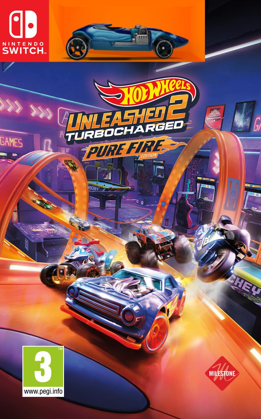 Hot Wheels Unleashed 2 - Pure Fire Edition | Racing Video Game for Kids & Adults | Perfect for Xbox, PlayStation & PC Gaming Nights