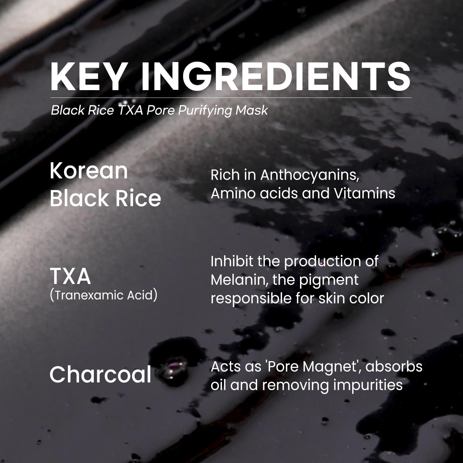 Coxir Ultra Hyaluronic Cleansing Oil 5.07 fl.oz + Black Rice TXA Pore Mask 1.69 fl.oz + Brown Rice Niacinamide Peeling Mist 2.70 fl.oz | Korean Skincare Set for Hydration, Pore Care & Exfoliation | Perfect for Dry, Oily & Combination Skin