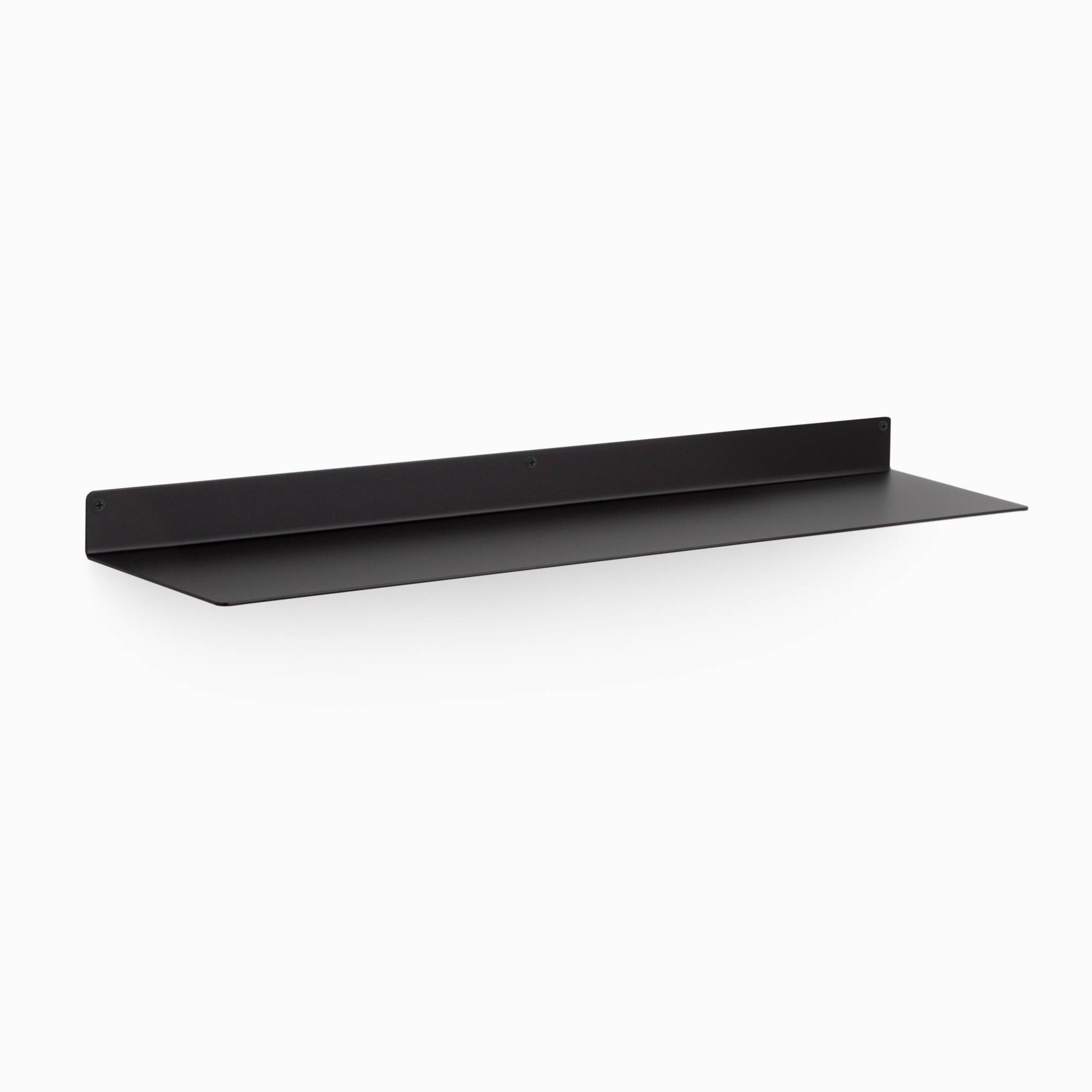 Bender FM 1 Metal Wall Shelf - Industrial Style Floating Shelves for Home & Office Organization - Perfect for Living Room, Bedroom, Kitchen Storage & Display