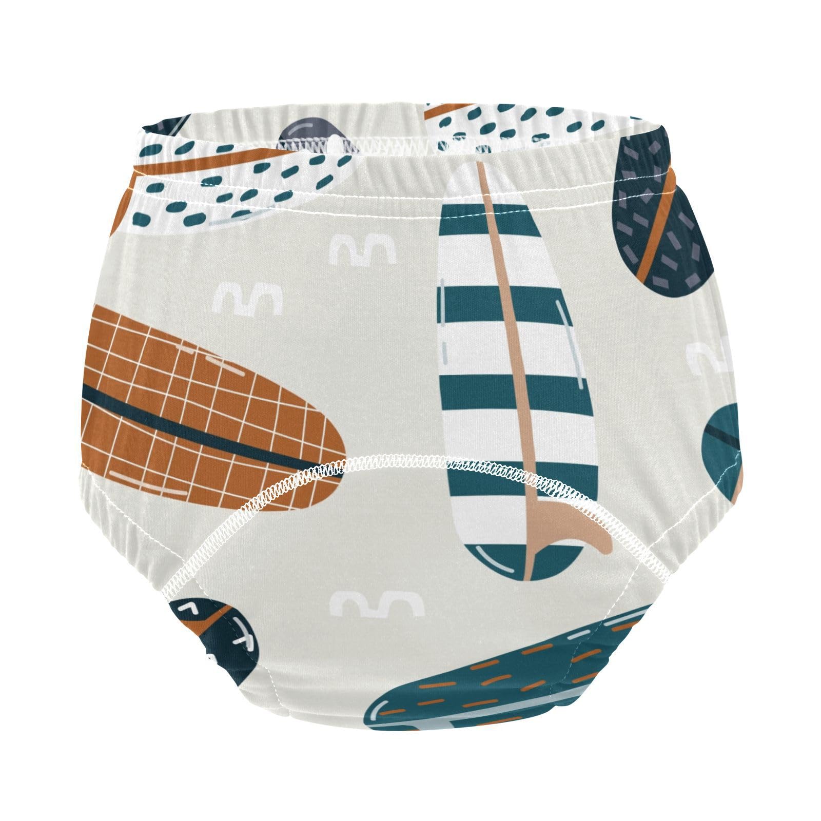Soft Cotton Potty Training Underwear for Toddlers 4T - Breathable & Absorbent Bed Wetting Underpants for Boys & Girls - Perfect for Summer, Swimming & Surf Lessons