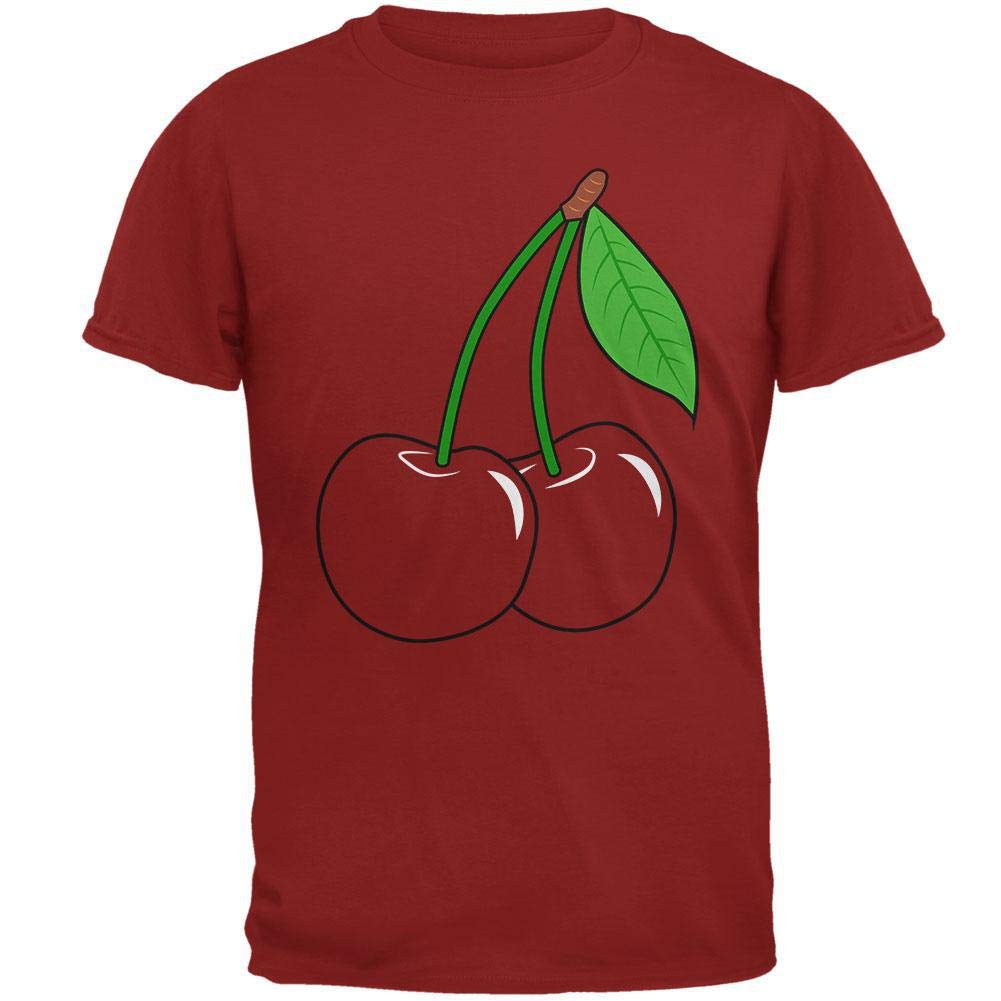 Old Glory Halloween Fruit Cherry Costume T-Shirt for Men - Funny & Festive Halloween Party Outfit, Cosplay, and Themed Events