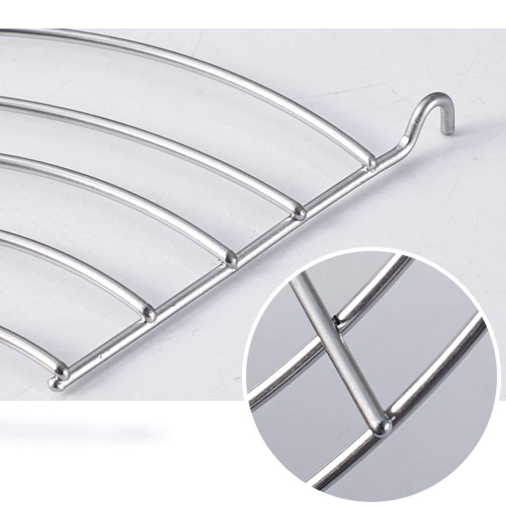 DOITOOL Stainless Steel Wok & Grill Pan - Multipurpose Kitchen Utensil Set with Steamer Rack & Oil Drip Tray - Perfect for Stir-Frying, Grilling, Steaming & Deep Frying - Ideal for Asian Cooking, BBQ Parties & Healthy Meal Prep