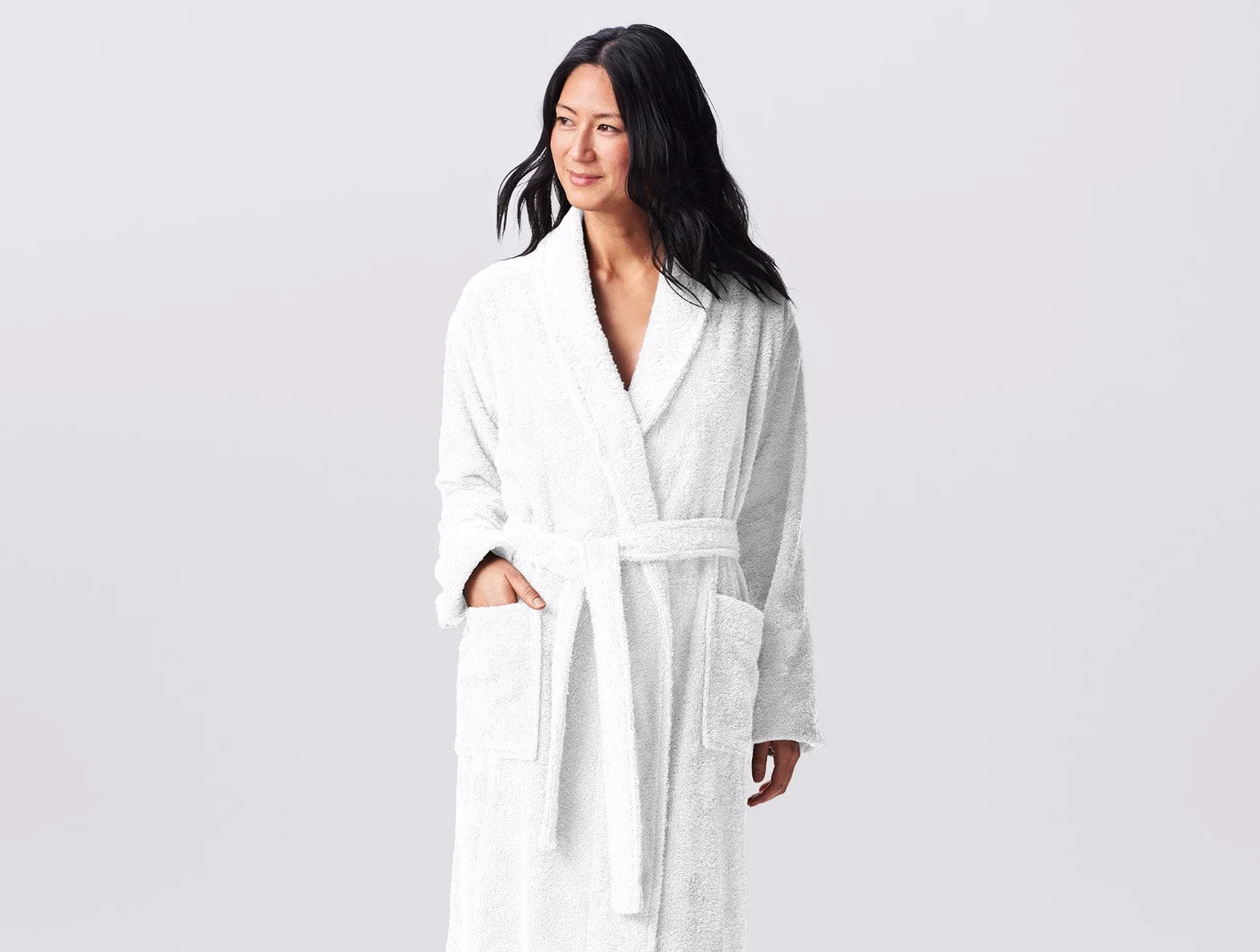 Organic Unisex Cloud Loom Robe - Soft & Breathable Loungewear for Spa, Yoga & Relaxation at Home