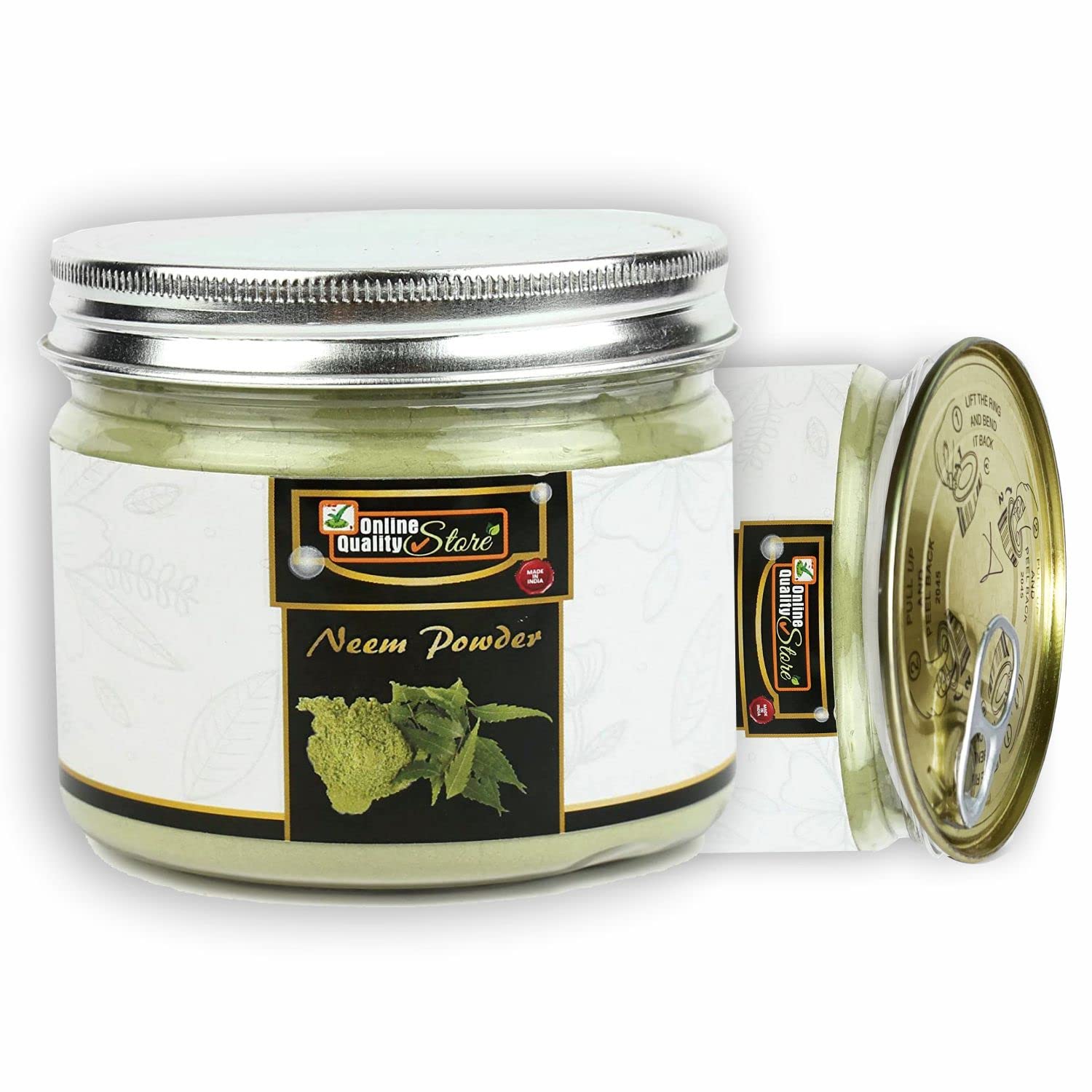 Organic Neem Powder for Face & Skin Care - 150g | Natural Acne Treatment, Brightening & Anti-Aging | Perfect for DIY Face Masks & Skincare Routines