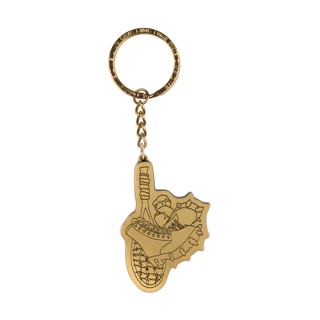 Dime Athletic Keychain - Durable Sports Key Holder for Gym, Running & Outdoor Activities | Perfect for Athletes & Fitness Enthusiasts