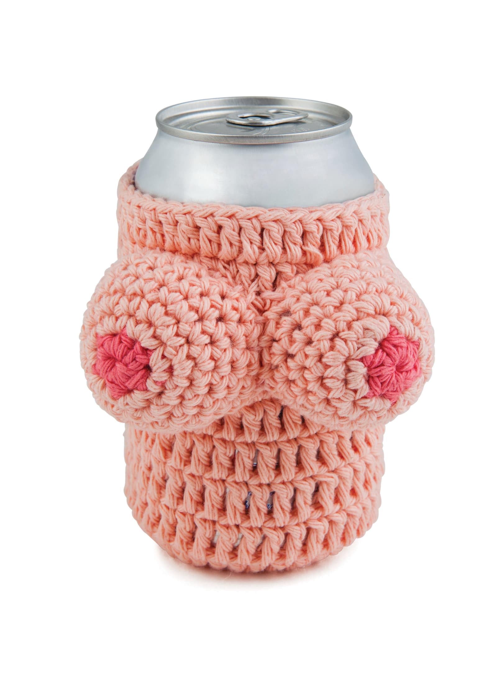 BigMouth Inc Foam Drink Kooler - Soft Sided Beer Cooler, Portable Party Beverage Holder for Soda Cans, Funny Can Cooler - Nana's Boobies - Perfect for BBQs, Beach Days & Tailgating