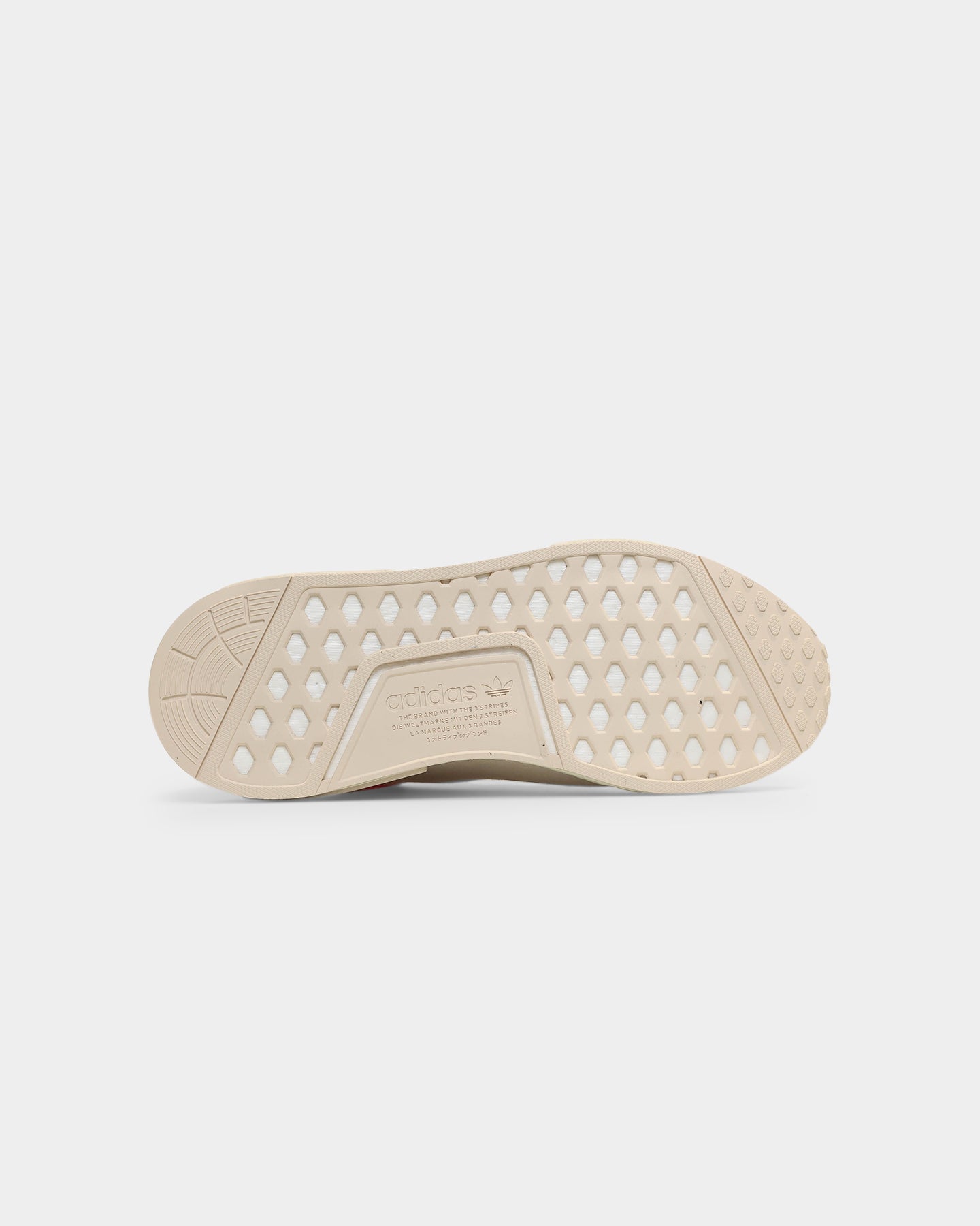 Adidas NMD_R1 Spectoo Running Shoes - Halo Ivory, Lush Red & Cream White | Men's & Women's Sneakers for Casual Wear, Gym & Street Style
