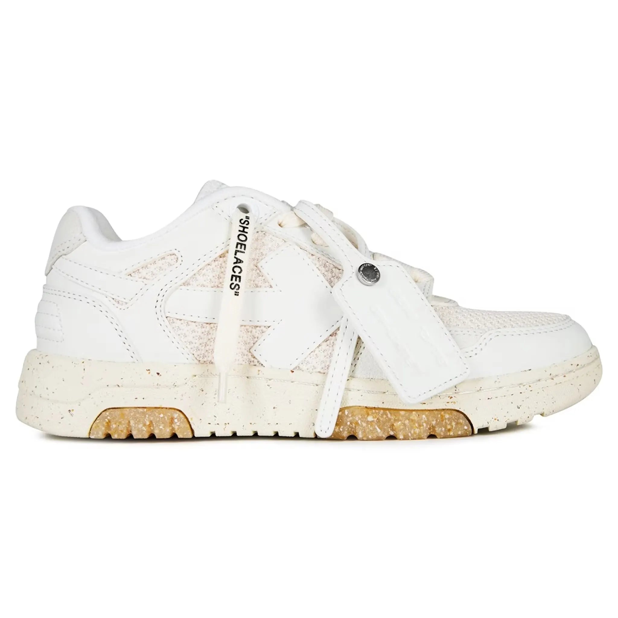 Off White Slim Out Of Office White Sneakers for Women - Lightweight Casual Walking Shoes for Everyday Wear, Gym & Street Style Fashion