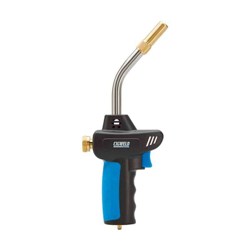 Cigweld Blue Jet Cyclone Flame Torch - High Performance Welding & Soldering Torch for Metalworking, HVAC, and DIY Projects