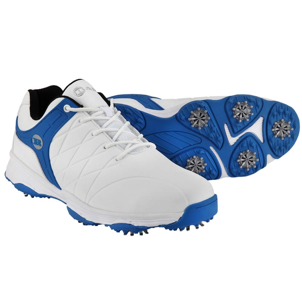 Ram Golf FX Tour Men's Waterproof Golf Shoes - Lightweight Comfort for All-Weather Performance on the Course