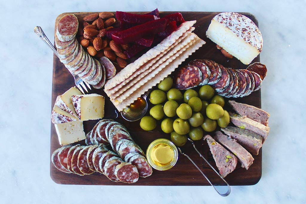 Olympia Provisions European Charcuterie Gift Box - 12 Premium Cured Meats & Artisanal Cheeses Collection | Perfect for Holiday Gifting, Wine Pairing & Charcuterie Board Parties