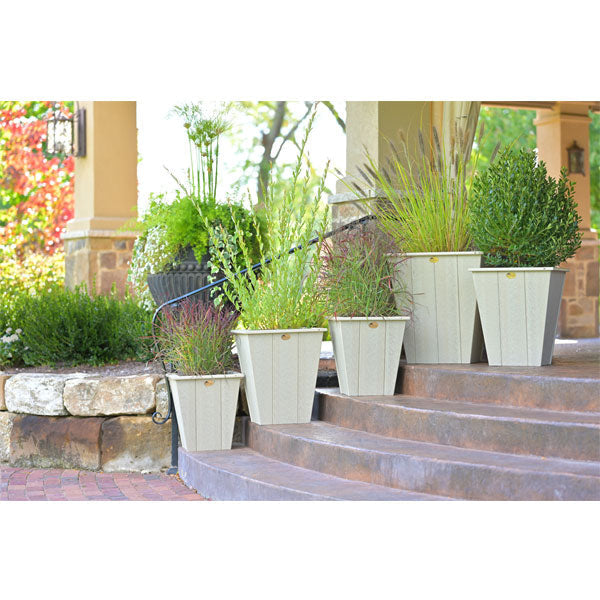 Premium 26-Inch Elite Planter by LuxCraft - Modern Indoor/Outdoor Flower Pot for Home Decor, Garden & Patio