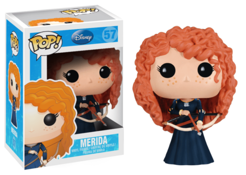 Disney Brave Merida #57 Funko Pop Vinyl Figure Collectible Toy - Perfect for Disney Fans, Collectors, and Home Decor