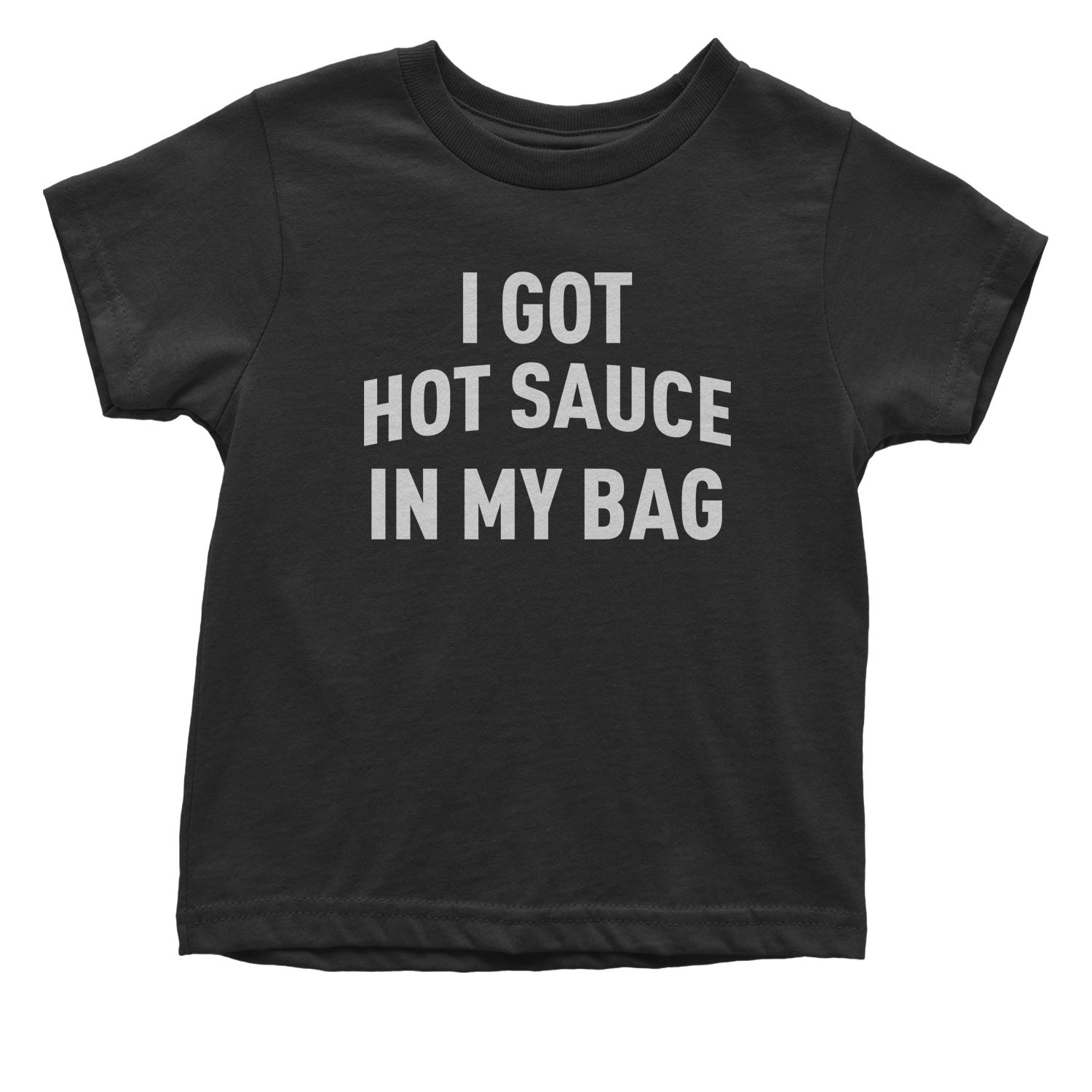 Expression Tees 'I Got Hot Sauce in My Bag Swag' Toddler T-Shirt - Cute Funny Baby Outfit for Playdates & Family Photos