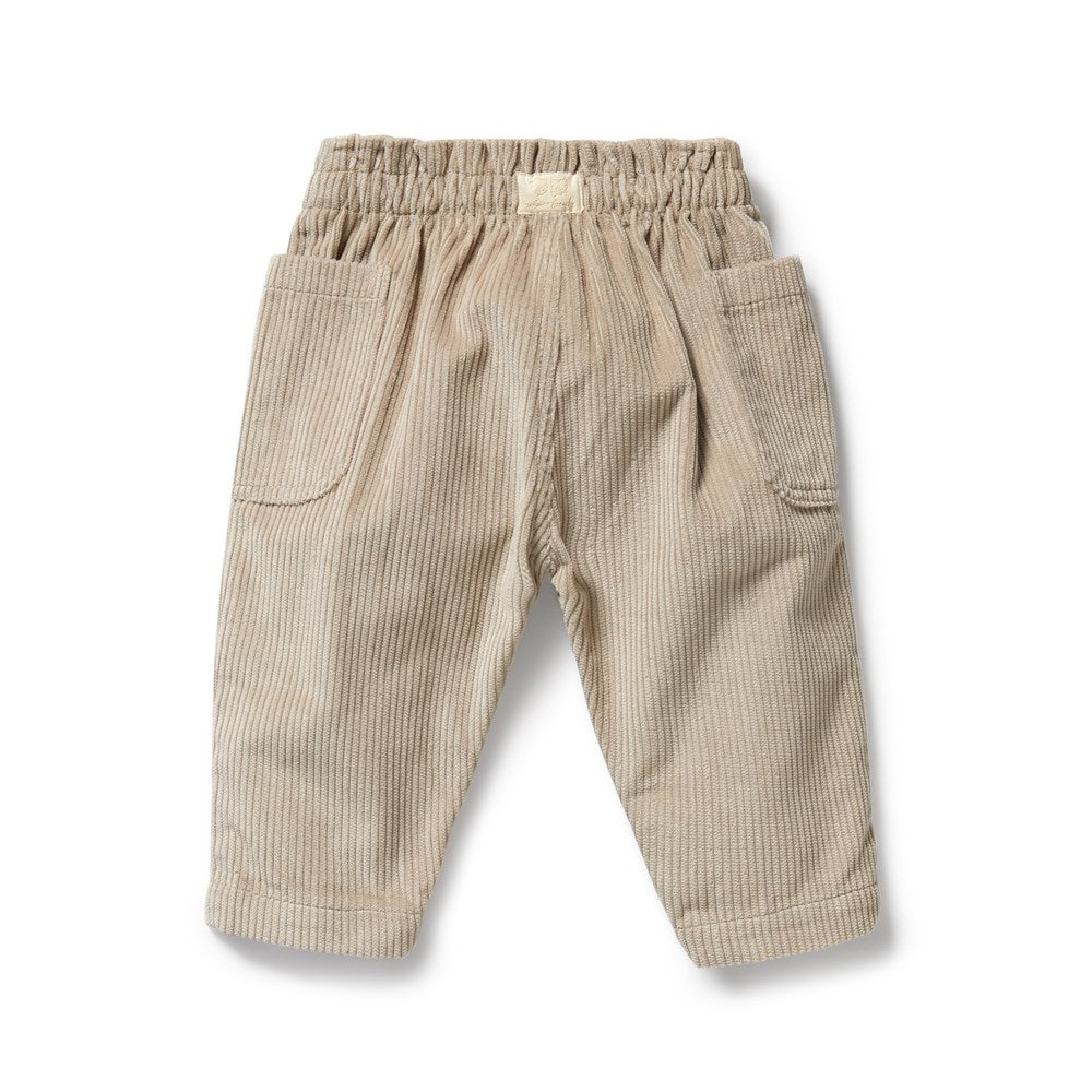 Organic Cotton Sand Cord Pants for Men & Women - Comfortable Casual Trousers for Outdoor Activities, Travel & Everyday Wear