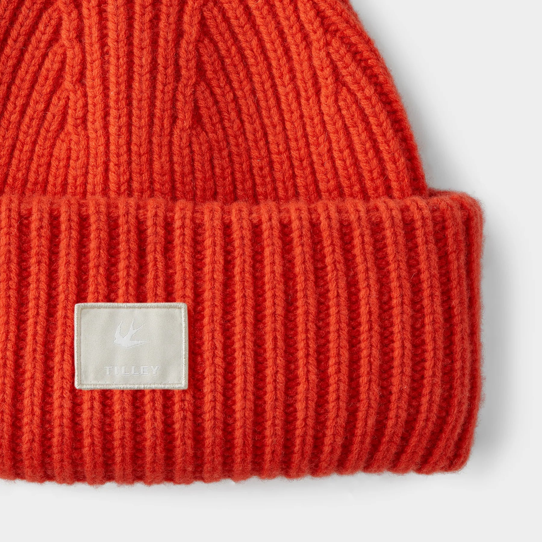 Tilley Alpine Beanie - Warm Winter Knit Hat for Men & Women - Soft Fleece Lined Cold Weather Cap for Skiing, Hiking & Outdoor Activities