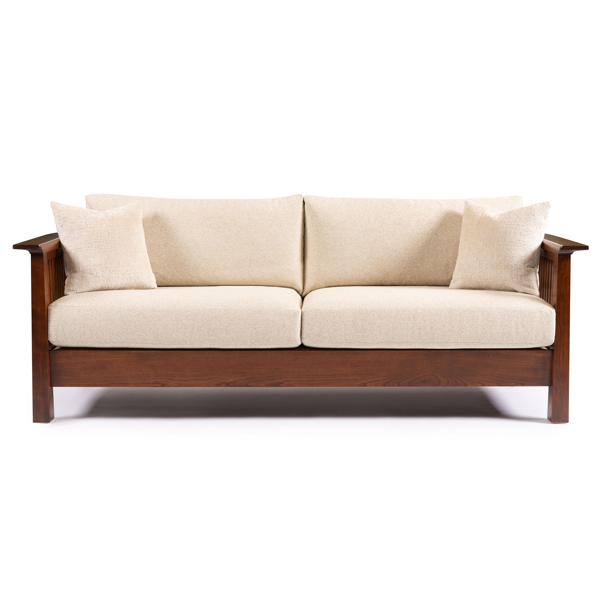 Park Slope Sofa - Modern Mid-Century Sofa for Living Room, Lounge & Office | Comfortable Upholstered Couch with Solid Wood Frame