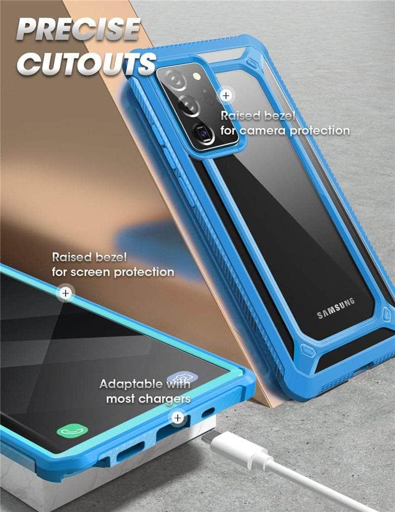 Samsung Galaxy Note 20 Ultra Case - SUPCASE UB EXO Hybrid Clear Protective Bumper Cover with Shockproof Design | Perfect for Work, Travel & Outdoor Activities